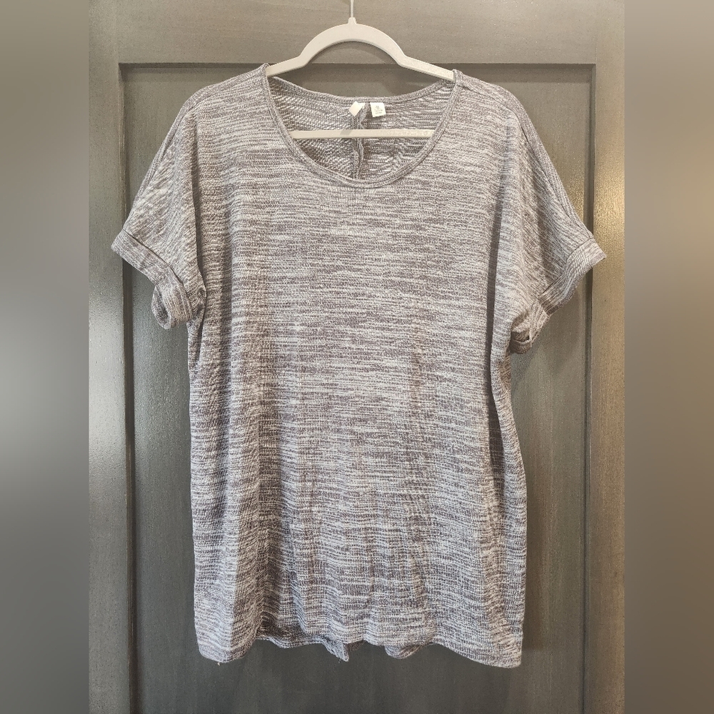 Gray women's top
